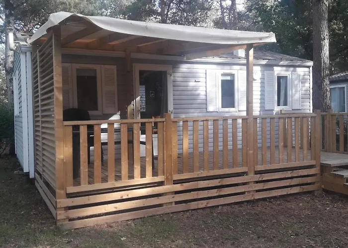 Mobil Home Camping 3*** Piscine Chauffee